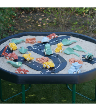 Complete Set - Tuff Tray Buiten Thema Voertuigen & Bouwen