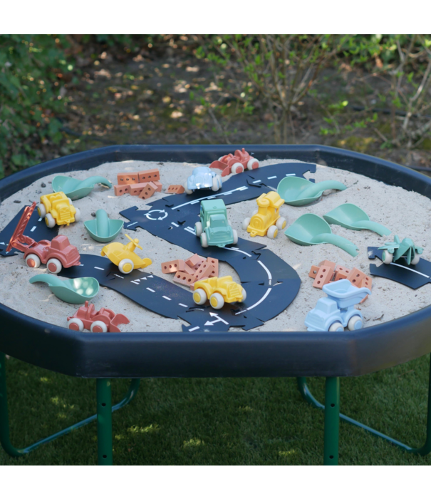 JUTTER & Co. JUTTER & Co. | Ready to Play Speelpakket - Tuff Tray Buiten  Thema Voertuigen & Buiten