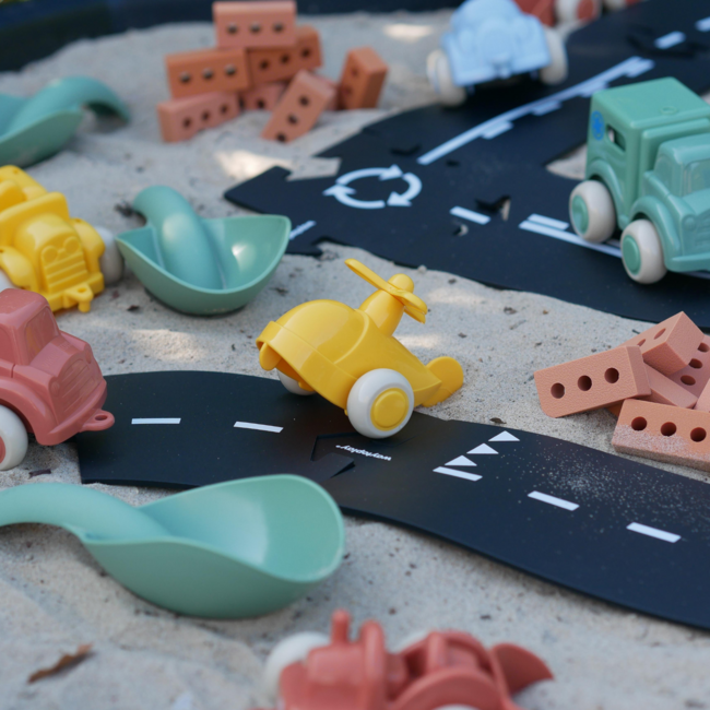 JUTTER & Co. | Ready to Play Speelpakket - Tuff Tray Buiten  Thema Voertuigen & Bouwen