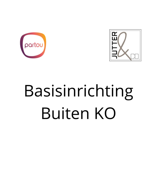JUTTER & Co. Partou - Basisinrichting Buiten KO