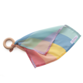 Little Botanic Label - Playcycle Speeldoek Waves Pastel aan Houten Ring (30 cm)