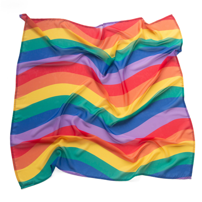 Little Botanic Label - Playcycle Speeldoek Waves Regenboog (95 cm)