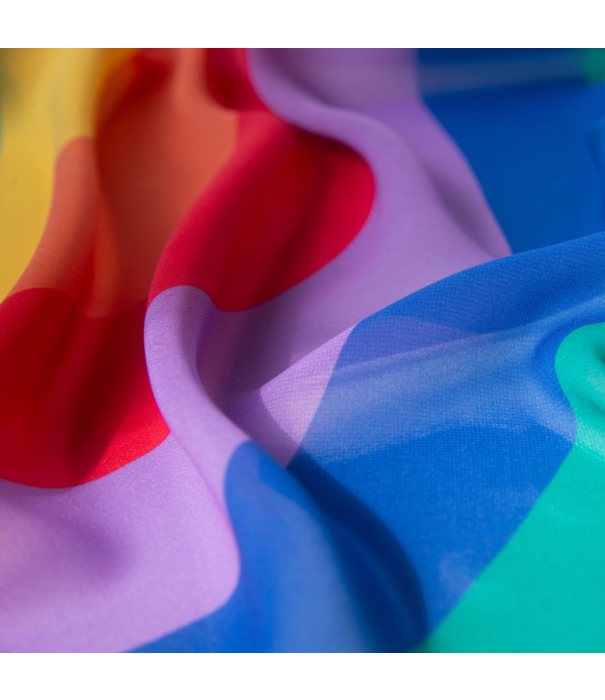 Little Botanic Label Little Botanic Label - Playcycle Speeldoek Waves Regenboog (95 cm)