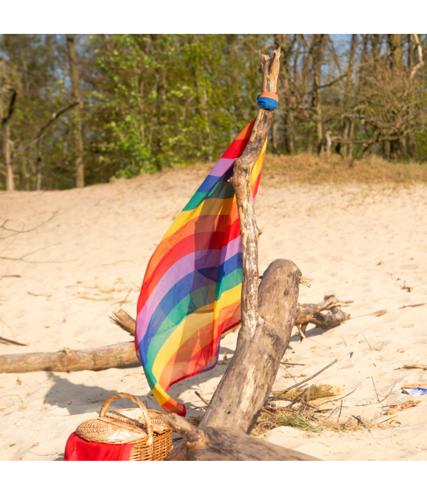 Little Botanic Label Little Botanic Label - Playcycle Speeldoek Waves Regenboog (95 cm)