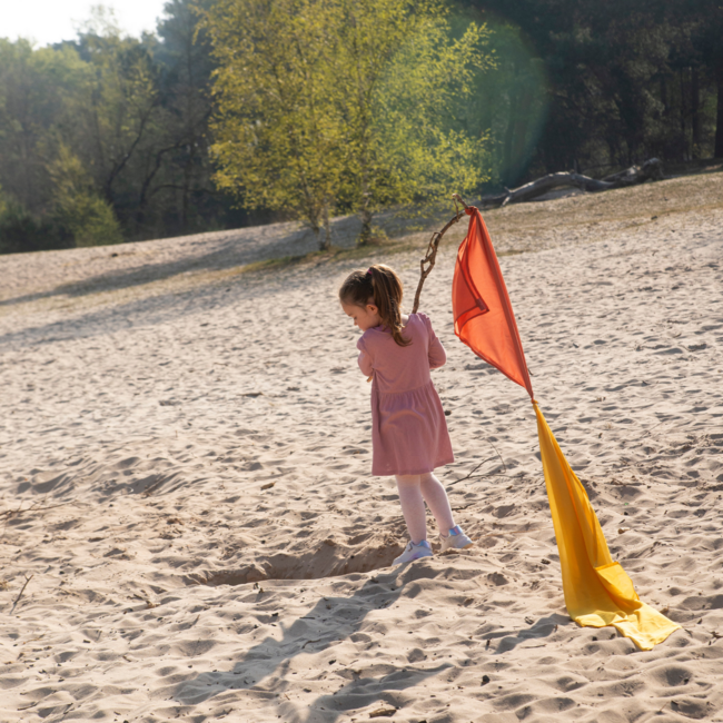 Little Botanic Label - Playcycle Speeldoek Oranje (95 cm)