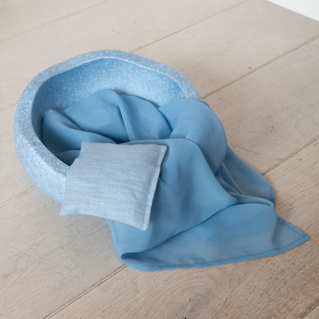 Little Botanic Label - Playcycle Speeldoek Pastelblauw (95 cm)
