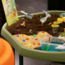 Cosy - Tuff Tray Loose Parts Tafel - Ijzer Groene Spot