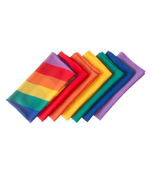 Little Botanic Label Little Botanic Label - Playcycle Speeldoek Set Regenboog 6-delig + Waves (65 cm)