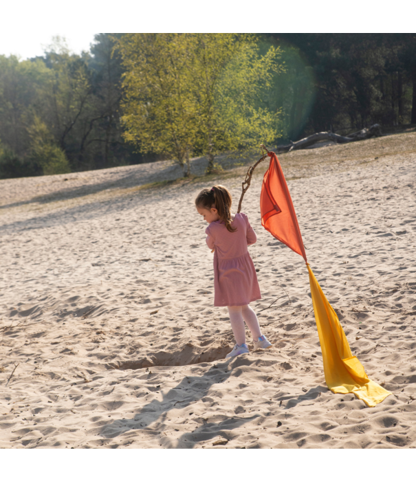 Little Botanic Label Little Botanic Label - Playcycle Speeldoek Set Regenboog 6-delig + Waves (65 cm)