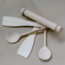 Big Jigs Toys - Houten Lepels, Spatels en Deegroller (5-delig)