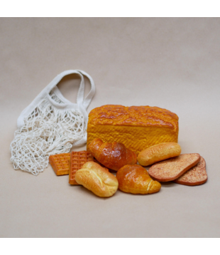 Speelset - Brood & Deegwaren in Tasje (10-delig)