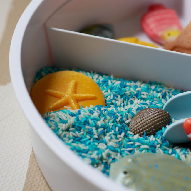 JUTTER & Co. || Ready to Play Speelpakket- The Play Tray de Oceaan