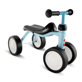 Puky Pukylino -  Puky Loopfiets Pukylino Retro Blauw | 1+