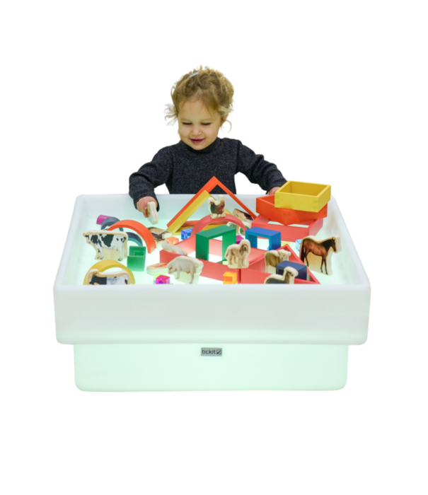 TickiT TickiT - Sensorische Speeltafel - Vierkant  (H28 cm)
