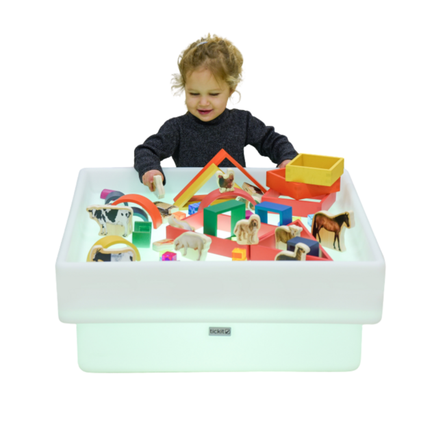 TickiT - Sensorische Speeltafel - Vierkant  (H28 cm)