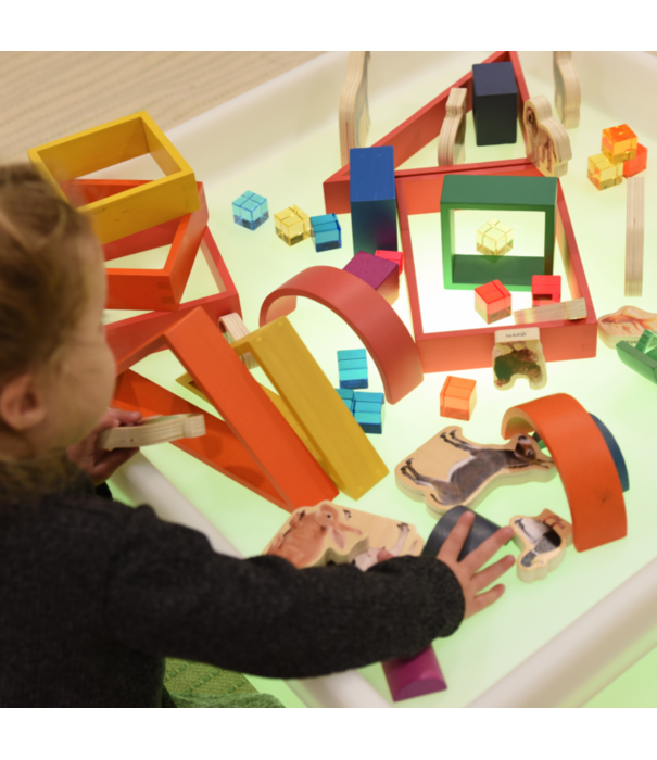 TickiT TickiT - Sensorische Speeltafel - Vierkant  (H28 cm)