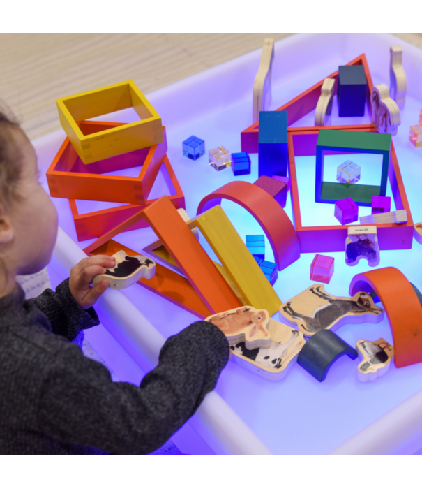 TickiT TickiT - Sensorische Speeltafel - Vierkant  (H28 cm)