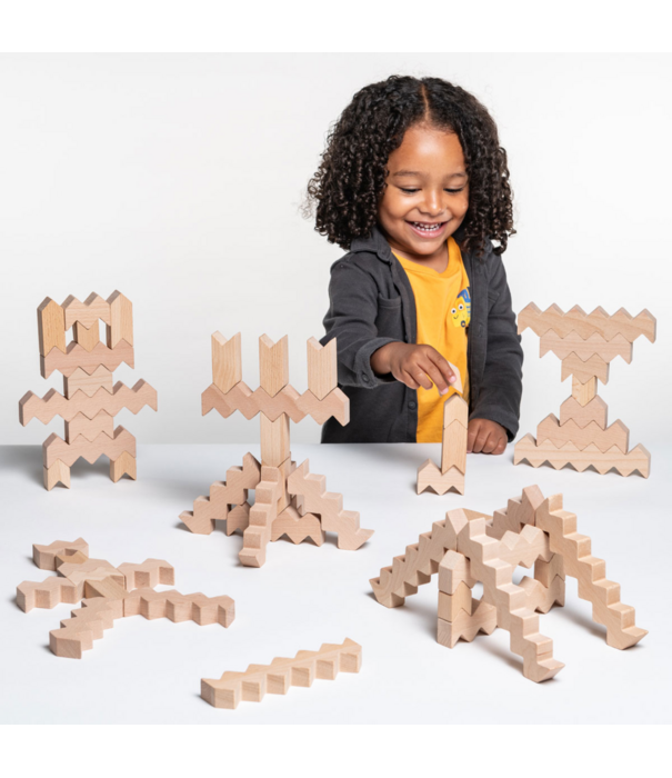 Educational Advantage Educational Advantage  - ZigZag Blokken (60-delig)