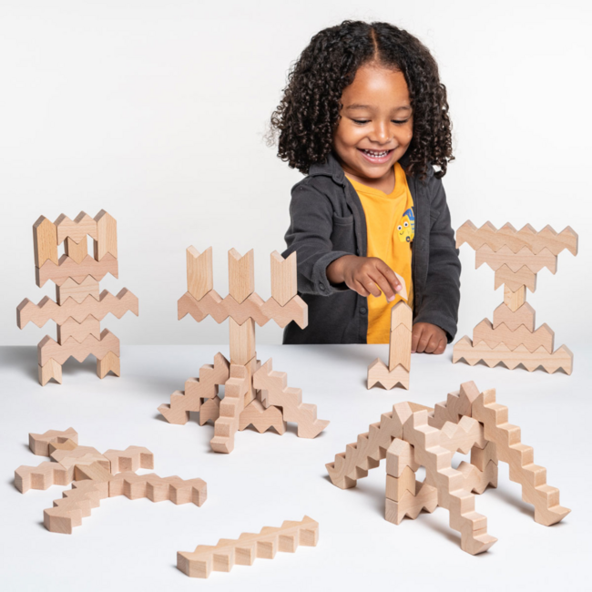 Educational Advantage  - ZigZag Blokken (60-delig)