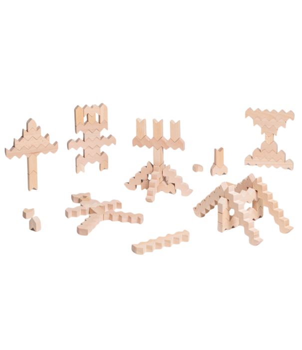 Educational Advantage Educational Advantage  - ZigZag Blokken (60-delig)