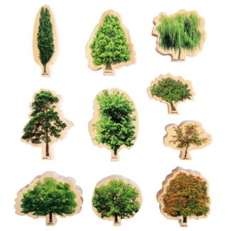 The Freckled Frog Houten Bomen (10-delig)