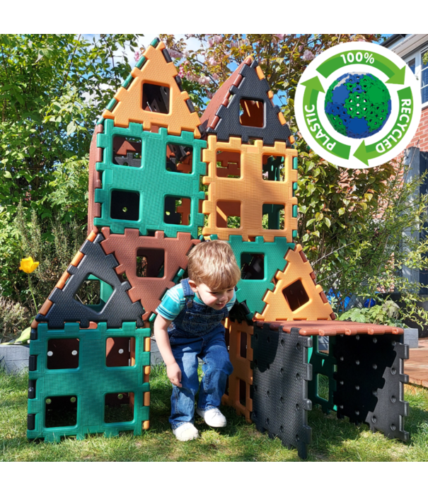 Polydron Polydron - XL Polydron Bouwset  (36-delig)