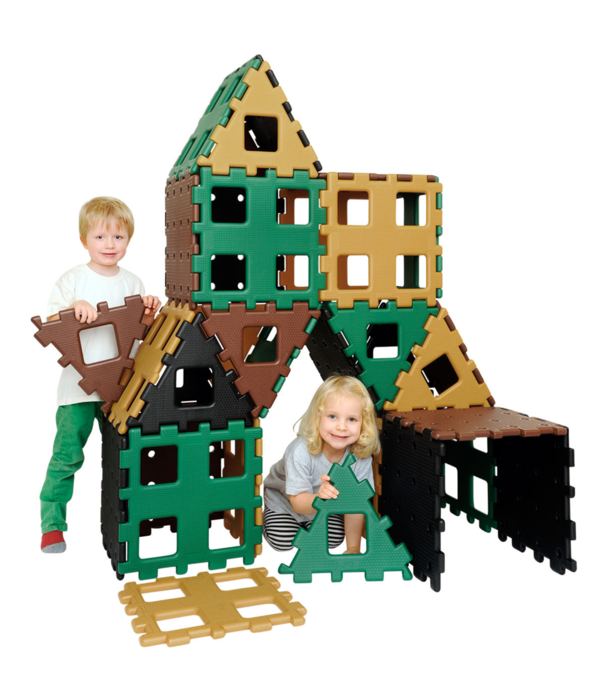 Polydron Polydron - XL Polydron Bouwset  (36-delig)