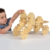 Polydron - Houten Octoplay Bouwset (20-delig)