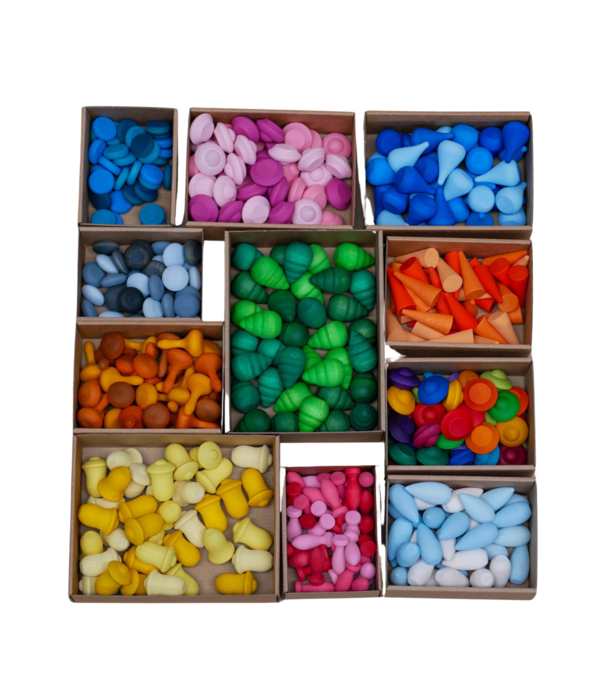 JUTTER & Co. JUTTER & Co. |  Ready to Play Speelpakket - Grapat Mandala set (576-delig)