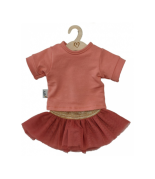 Poppen Kledingset -  Rok & Shirt - Candy Terra