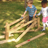 Cosy - Houten Goten & Standaarden Set (9-delig)