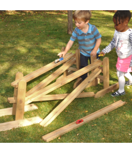 Houten Goten & Standaarden Set (9-delig)