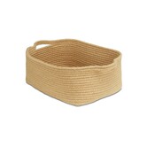 Millhouse - Lage Opbergmand van Touw (Naturel)