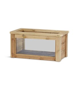 Doorzichtige Plantenbak