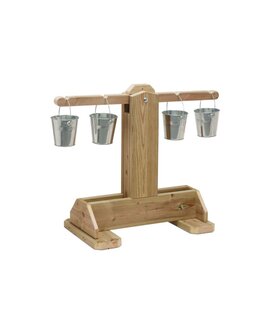 Houten Weegschaal