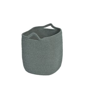 Hoge Opbergmand van Touw (Donkergrijs)