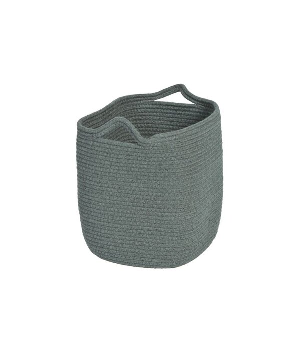Millhouse Millhouse - Hoge Opbergmand van Touw (Donkergrijs)