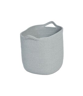 Hoge Opbergmand van Touw (Lichtgrijs)