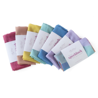 Little Botanic Label Playcycle Speeldoek Set Pastel 6-delig + Waves (65 cm)
