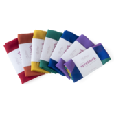 Little Botanic Label - Playcycle Speeldoek Set Regenboog 6-delig + Waves (65 cm)