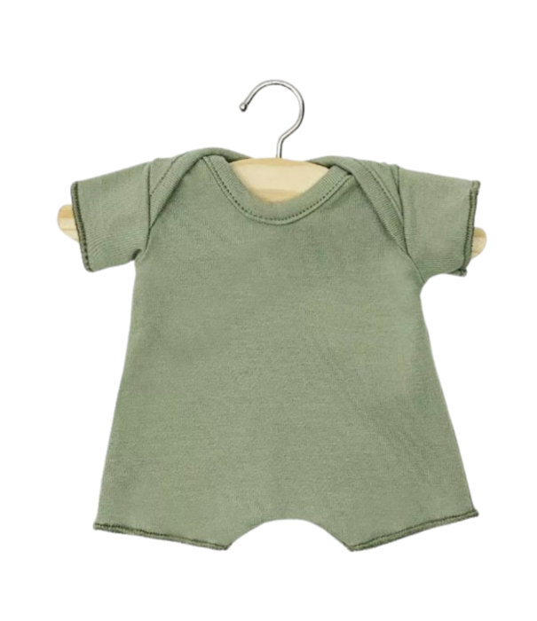 Minikane Minikane - Romper - Groen  (Pop 28 cm)