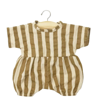 Poppen Kledingset - Kledingset Gestreept (pop 28 cm)