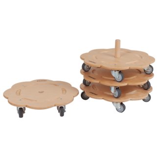 Pedalo Rolplank voor Stapelstein (4-delig)
