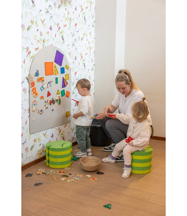 Magna Creations PARTOU ACTIE! Magneetboogset - Blauw & Regenboog Connetix (102-delig)