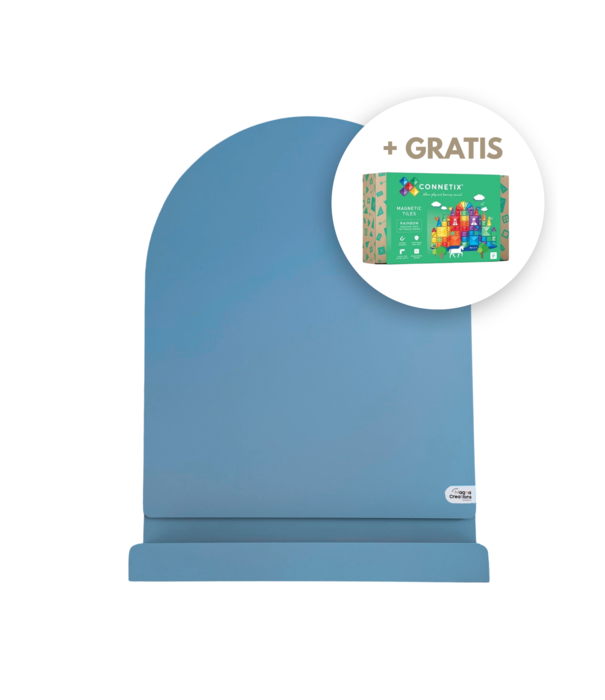 Magna Creations PARTOU ACTIE! Magneetboogset - Blauw & Regenboog Connetix (102-delig)