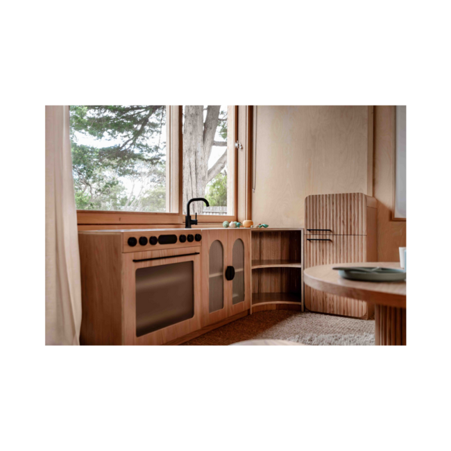 Kids By Design - Hoek Kast Design - Blank Hout