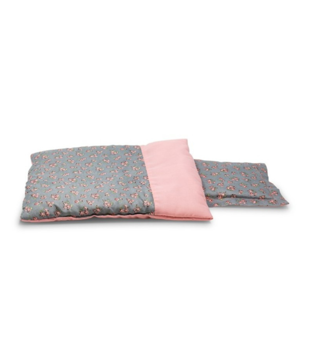 by ASTRUP by ASTRUP Poppen Bed Set - Grijs & Roze