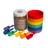 Grennn - Sensorische Speelset Waves Regenboog