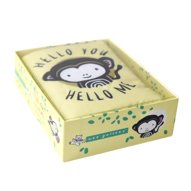 Wee Gallery - Knisperboekje Hello You, Hello Me