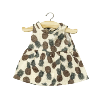 Minikane Poppenjurk met Ananas print (zonder mouwen)